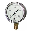 Image de Manomètre rond 0 à 40 bars Ø 63mm M4 inox