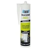Image de Mastic silicone pour joint sanitaire - 250 ml - Translucide - GEB