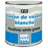 Image de GEB Graisse de vaseline blanche. Nourrit, entretien les joints caoutchouc et évite leur adhérence au métal - Pot 550 g en occasion ou reconditionné