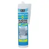 Image de Mastic sanitaire silicone neutre W2 coloris blanc cartouche de 310 ml