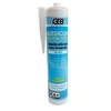 Image de Mastic sanitaire silicone acétiquesicone W coloris blanc cartouche 310 ml