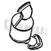 Image de Catalyseur Klarius 323559 Opel;Vauxhall