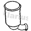 Image de Filtre À Particules / À Suie, Échappement 390282 Klarius Klarius 390282 Citroen;Peugeot
