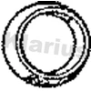 Image de Joint D'Étanchéité, Tuyau D'Échappement Klarius 410126 Ford;Mazda;Nissan;Opel;Toyota;Vauxhall