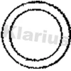 Image de Joint D'Étanchéité, Tuyau D'Échappement Klarius 410163 Honda;Rover;Suzuki