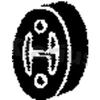 Image de Support, Silencieux Klarius 420294 Nissan;Opel;Renault;Vauxhall