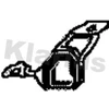 Image de Support, Silencieux Klarius 420336 Renault