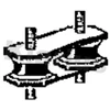 Image de Suspension, Échappement Klarius 420401 Isuzu;Opel;Vauxhall