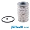 Image de Filtre À Carburant C491 Purflux Purflux C491 Nissan;Opel;Renault;Vauxhall