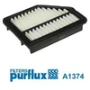 Image de Filtre À Air A1374 Purflux Purflux A1374 Honda