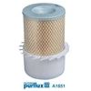 Image de Filtre À Air A1851 Purflux Purflux A1851 Land Rover