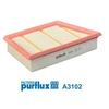 Image de Filtre À Air A3102 Purflux Purflux A3102 Porsche