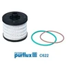 Image de Filtre À Carburant C622 Purflux Purflux C622 Citroen;Fiat;Opel;Peugeot;Toyota