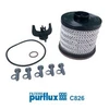 Image de Filtre À Carburant C826 Purflux Purflux C826 Dacia;Mercedes-Benz;Nissan;Renault