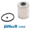 Image de Filtre À Carburant C493e Purflux Purflux C493e Citroen;Nissan;Opel;Peugeot;Renault;Suzuki