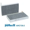 Image de Filtre Intérieur Ahc736-2 Purflux Purflux Ahc7362 Tesla