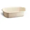 Image de Plat à four rectangle beige 22 cm - - Beige - Céramique