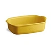 Image de Plat à four rectangle jaune 22 cm - - Jaune - Céramique
