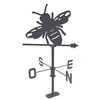Image de Girouette Abeille - 45x74 cm - anthracite