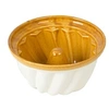 Image de Moule à kougelhopf 22 cm en terre cuite - Poteries Rene Beck - Jaune - Porcelaine