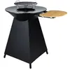 Image de Brasero de cuisson avec plaque en fonte amovible -