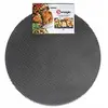 Image de Grille ronde 48cm gris/noir. 400480CDS