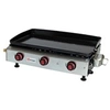 Image de Plancha à gaz 3 brûleurs Aneto 63 x 43,5 cm -