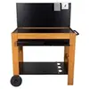 Image de Chariot pour plancha en bois Halong -