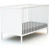 Image de - Lit bébé en bois 60 x 120 cm ALBA