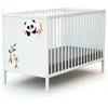 Image de Lit à panneaux panda bébé Webaby Blanc 124x64,5x82 cm 13158410 07