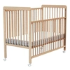 Image de - Lit bébé coulissant en bois LIVO 60 x 120 cm