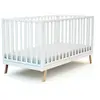 Image de - Lit bébé évolutif en bois KASA 70 x 140 cm