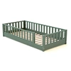 Image de JURABABY - Lit au sol enfant en bois SONHO - 90x190