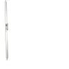Image de Crémone pompier à poignée rotative en applique finition blanc pour menuiserie bois, aluminium ou pvc city 43002
