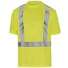 Image de Tee-shirt manches courtes haute visibilité jaune/gris TL - - COMETJAGT
