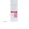 Image de Pochette stylos roller gel Signo Pastel - Ecriture moyenne 0,7 mm - Blanc - 4 pcs