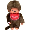 Image de Monchhichi - Peluche Garcon Rouge 20 Cm