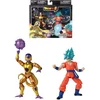 Image de Dragon Ball Z  Figurine Dragon Stars 17 Cm - Battle Pack - Golden Frieza Vs Ssb Goku