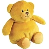 Image de Peluche bouillote Ours - A chauffer au micro-ondes micro perles d'argile +/- 19 cm