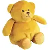 Image de Peluche bouillote Ours Jemini Jaune 19 cm 024032S