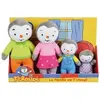 Image de Coffret Famille 4 Peluches - T'Choupi - - +/- 19 Cm