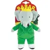 Image de Babar Peluche Eléphant +/- 20 Cm - - Représentation Parfaite Du Roi Des Eléphants.