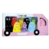 Image de Coffret 9 Peluches Barbapapa 15 cm Inclut Barbapapa Barbamama et leurs sept e
