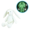 Image de Luminou Lapin blanc Peluche lumineuse naturelle fonctionne sans pile+/- 20 cm