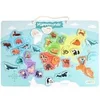 Image de Planisphere magnetiques avec Animaux