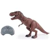 Image de Robot Dinosaure T-rex - Sonore Et Lumineux - Commande Infrarouge - Gris - 25 Cm