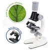 Image de Explora Microscope Blanc - 3 Types De Grossissement- Outils Inclus