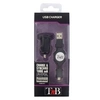 Image de T'nB - Adaptateur d'alimentation pour voiture - with micro-USB cable - 6 watt - 1.2 A (USB) - noir