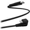 Image de Câble Lightning / USB-C connecteur coudé 180° gaming - noir -T'nB
