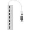 Image de HUB USB 7 PORTS USB-A 2.0 ALUMINIUM